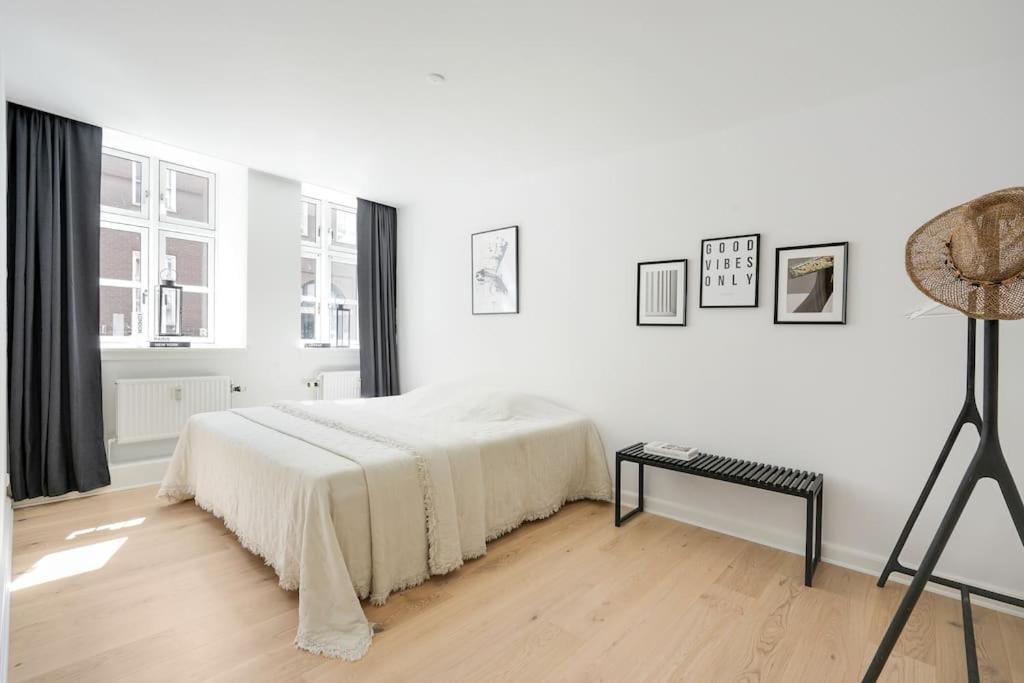 Soveværelse med roligt udtryk